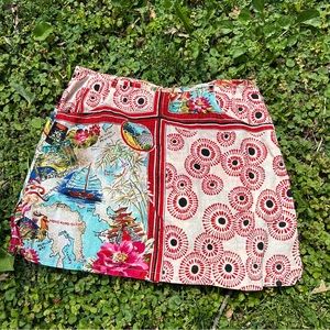 Blue Plate mini skirt